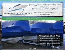 Tablet Screenshot of ottawaboatdetailing.com